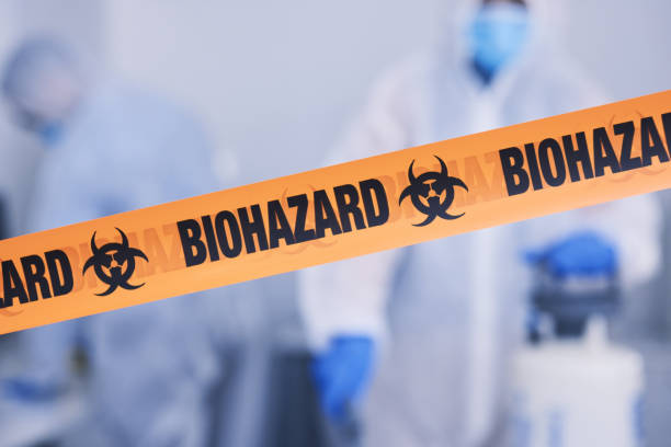 Professional Biohazard technician working in Athens, PA